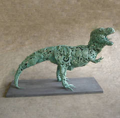Financial times - Bronze Sculpture