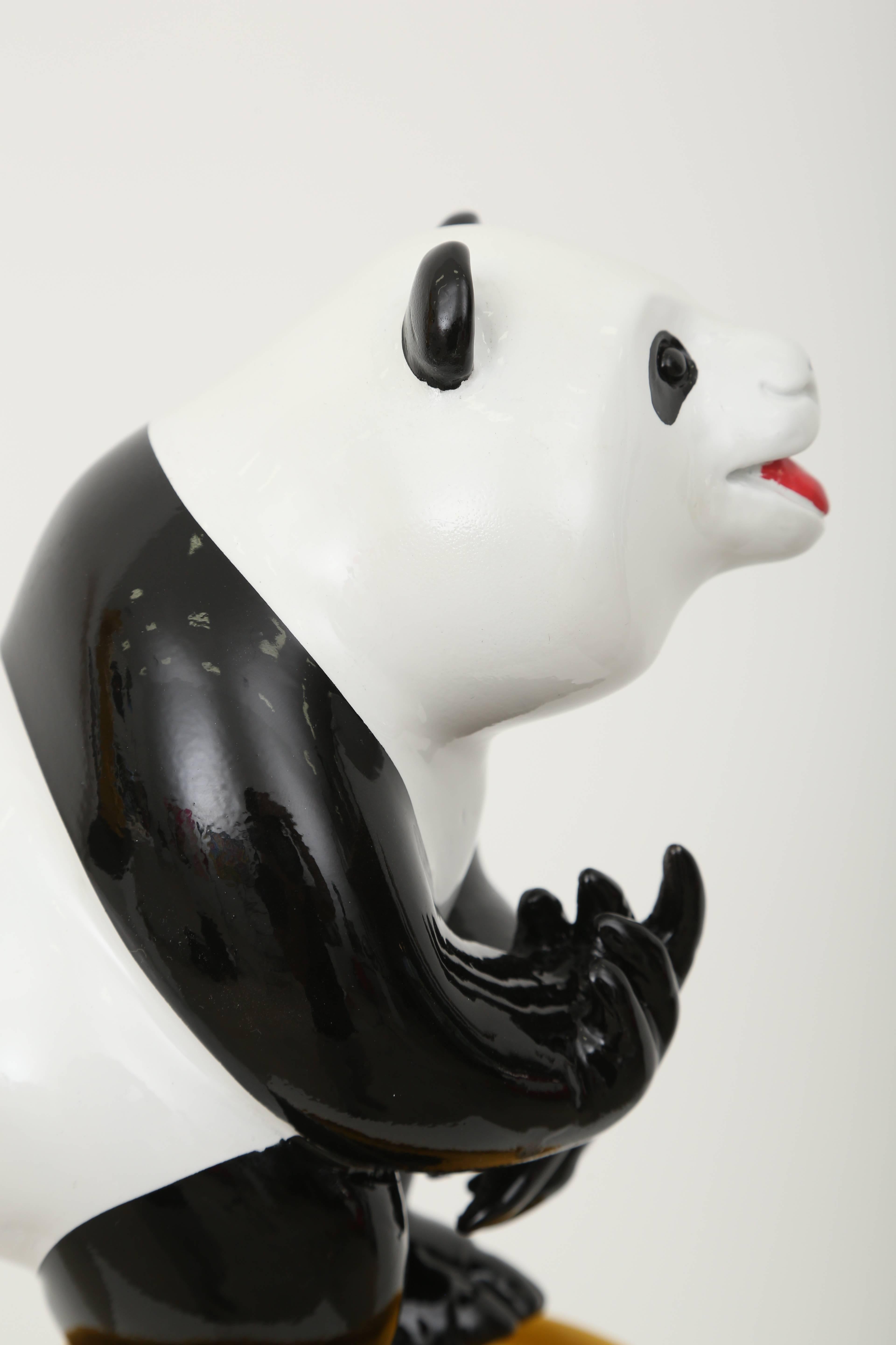 Panda ficken – Sculpture von Patrick Schumacher