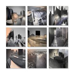 City Landcuts - Vision eines urbanen Territoriums - Abstrakte Stadtlandschaften