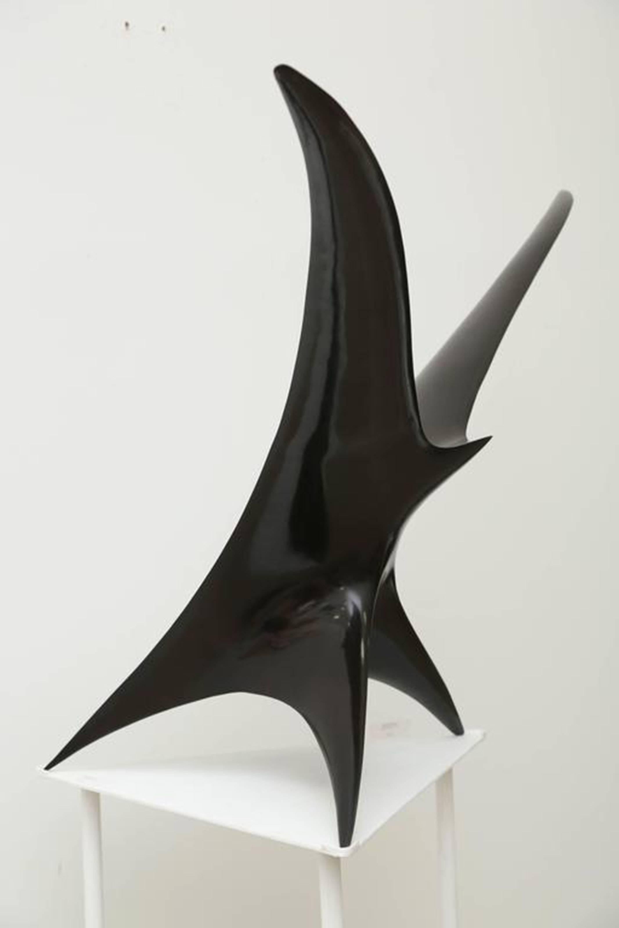Zwillingsvogel – Sculpture von Patrice Breteau