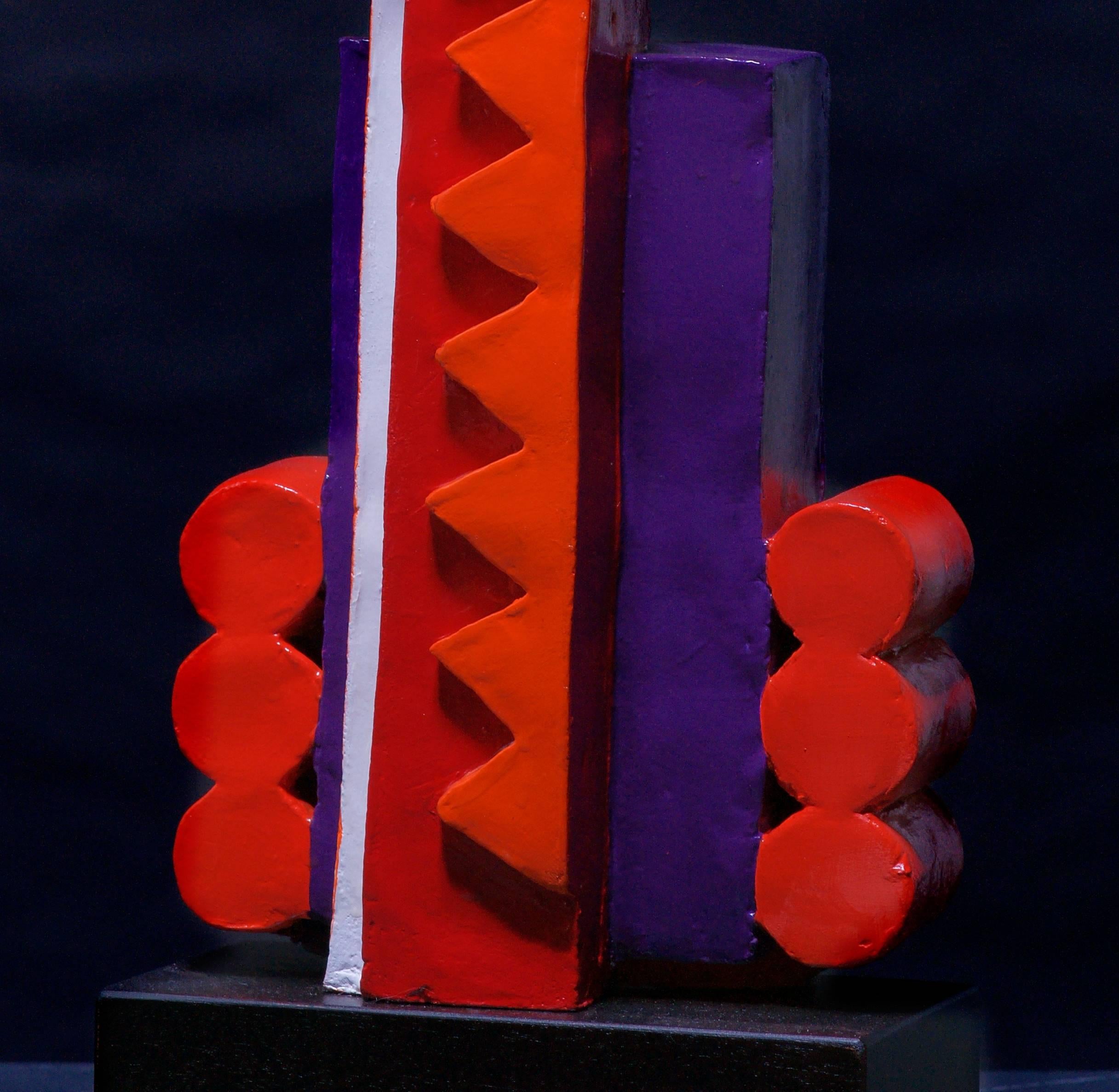 Eiffel - Cubist Sculpture by Mariko