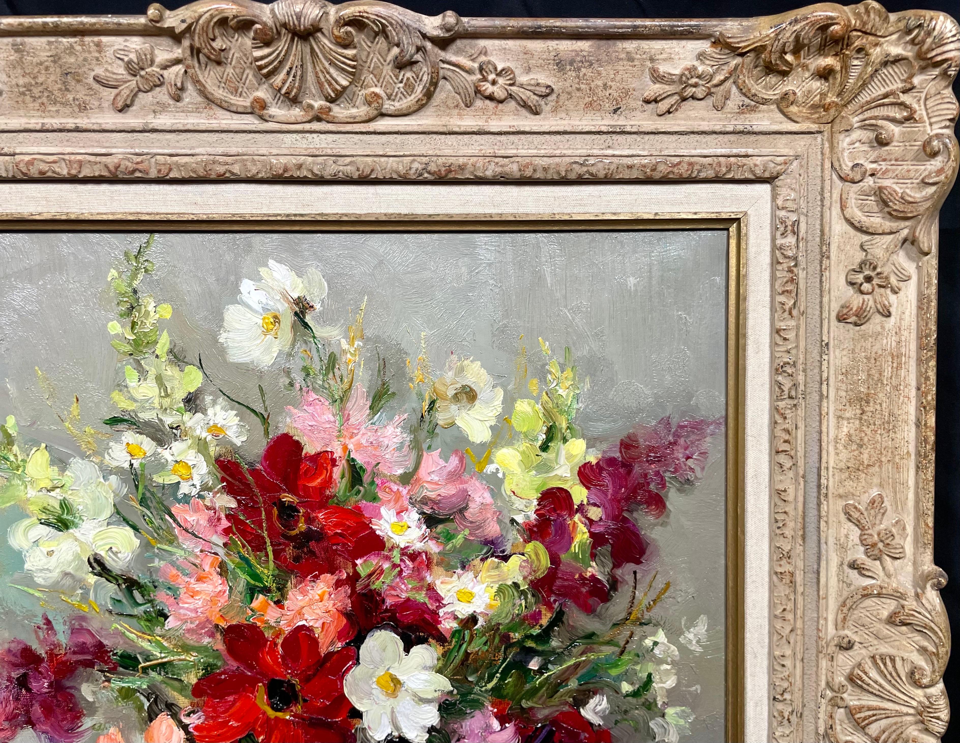 Still Life (Braun), Figurative Painting, von Marcel Dyf