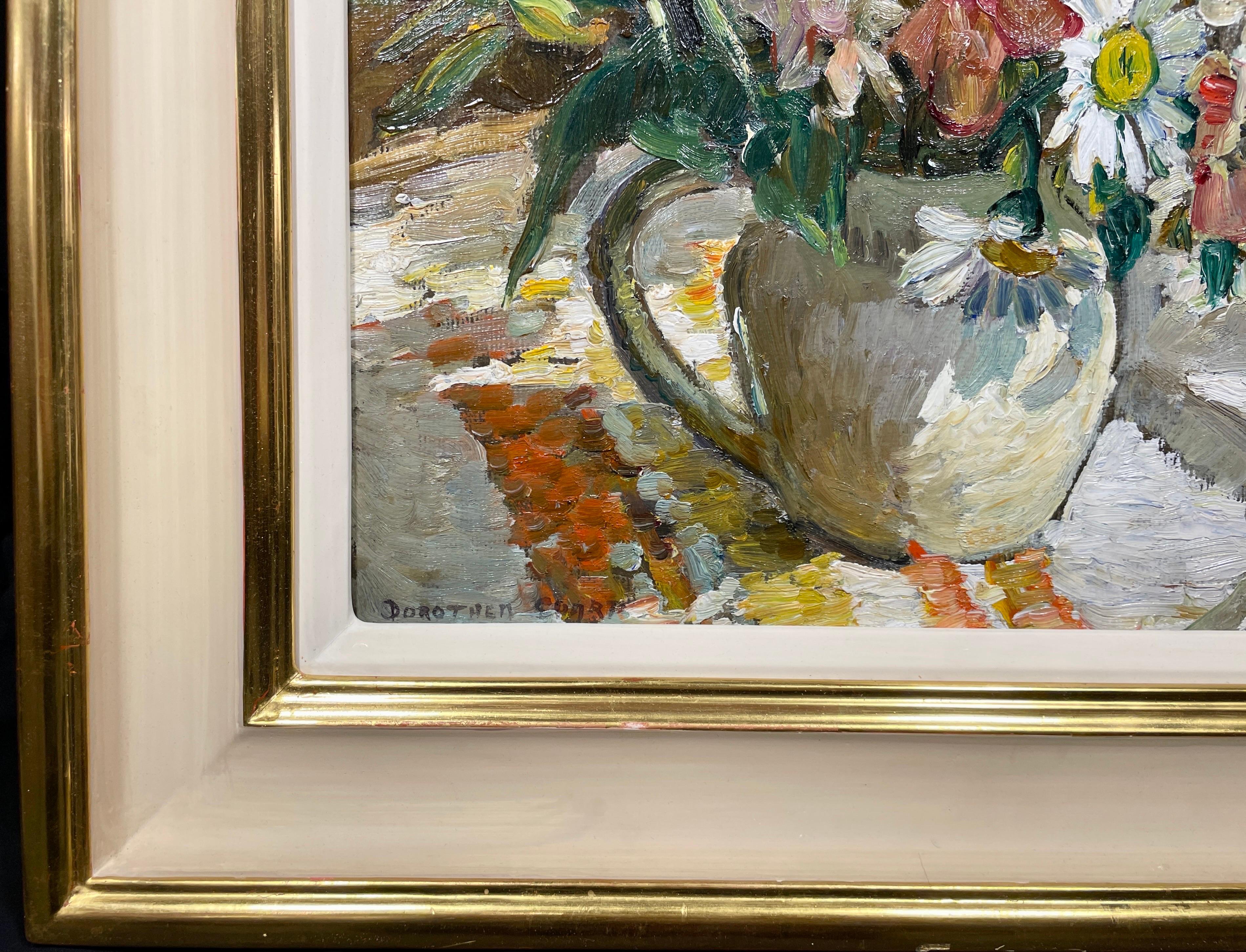 Öl auf Karton

Größe der Tafel: 18 x 15,25 Zoll
Rahmengröße: 25 x 22 Zoll

Signiert unten links 