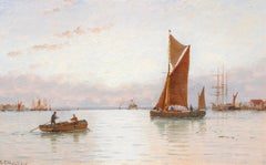 Boating in a Calm Estuary