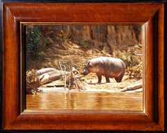 Hippos by the Maasai Mara River