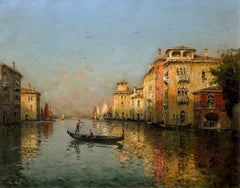 Gondola Ride Across the Venetian Canal