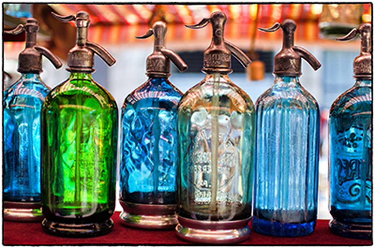 Charles Jacobs Still-Life Photograph - Buenos Aires Seltzer Bottles