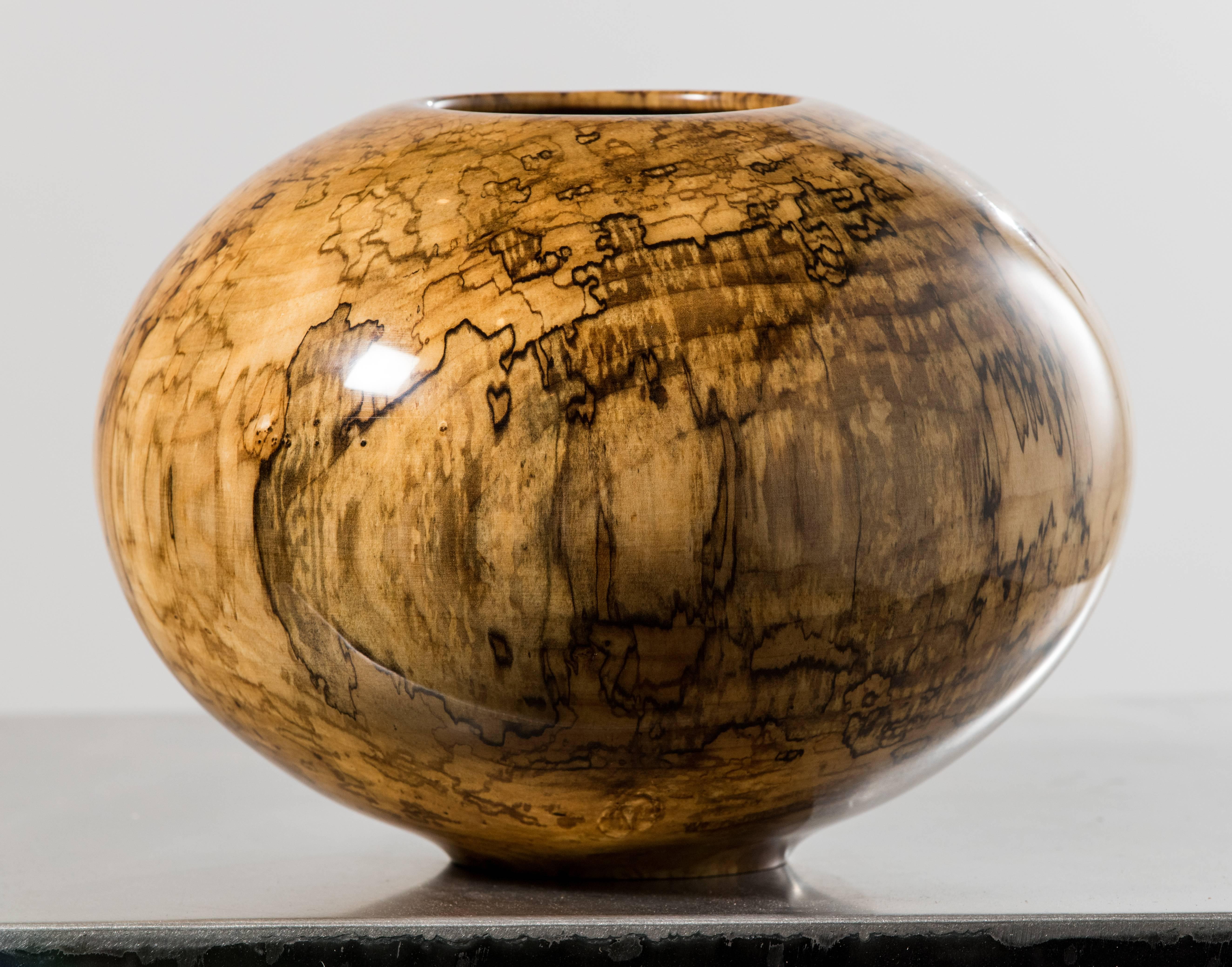 Spalted Silver Maple 357 - Art by Philip Moulthrop