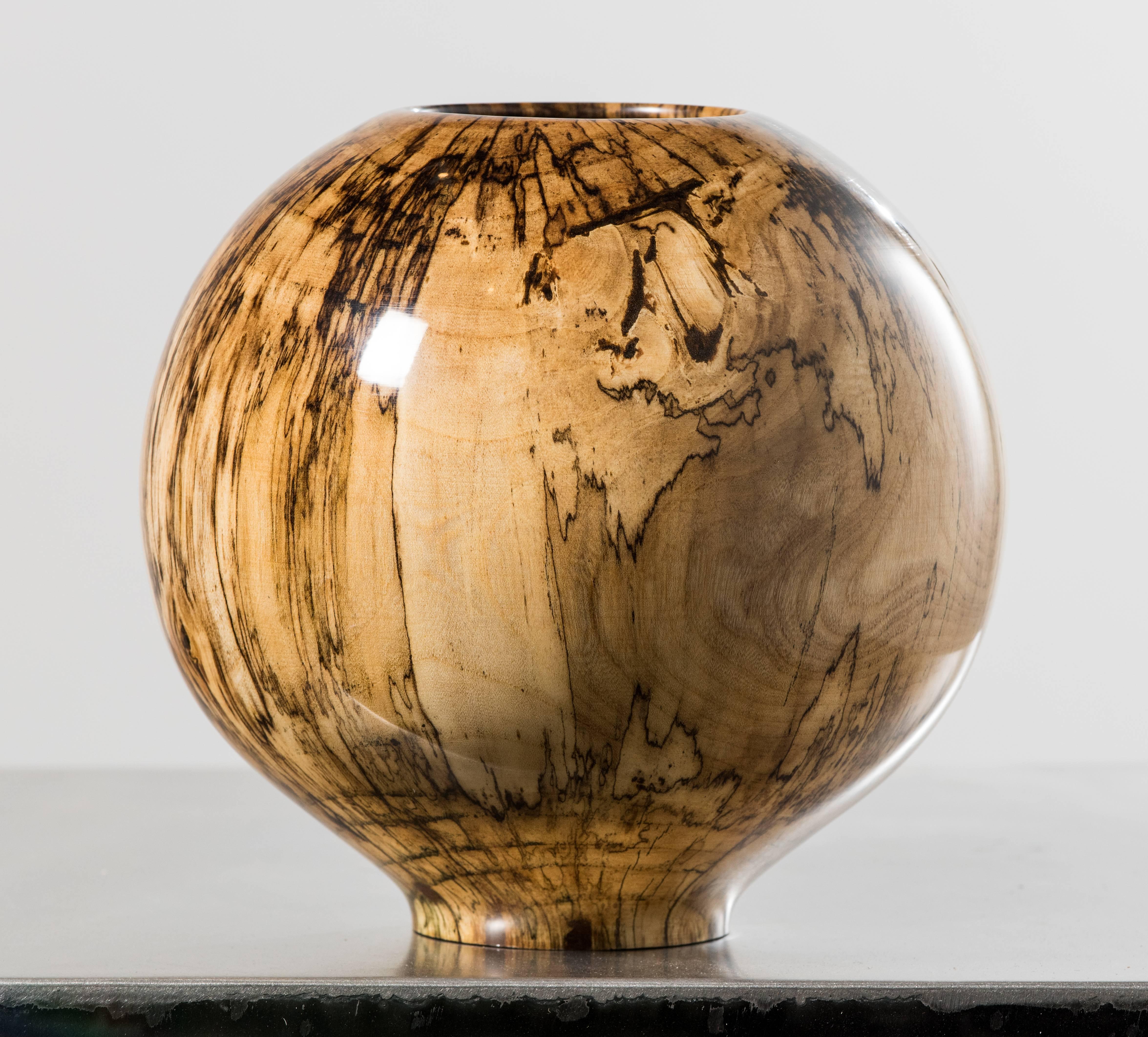 Spalted Hackberry 360 - Art by Philip Moulthrop