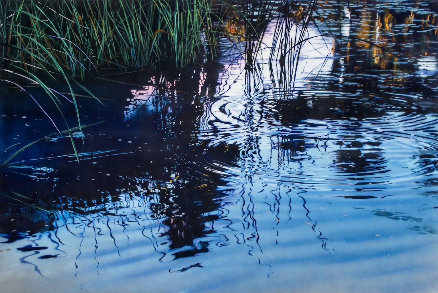 David Kessler Landscape Painting - Evening Lace
