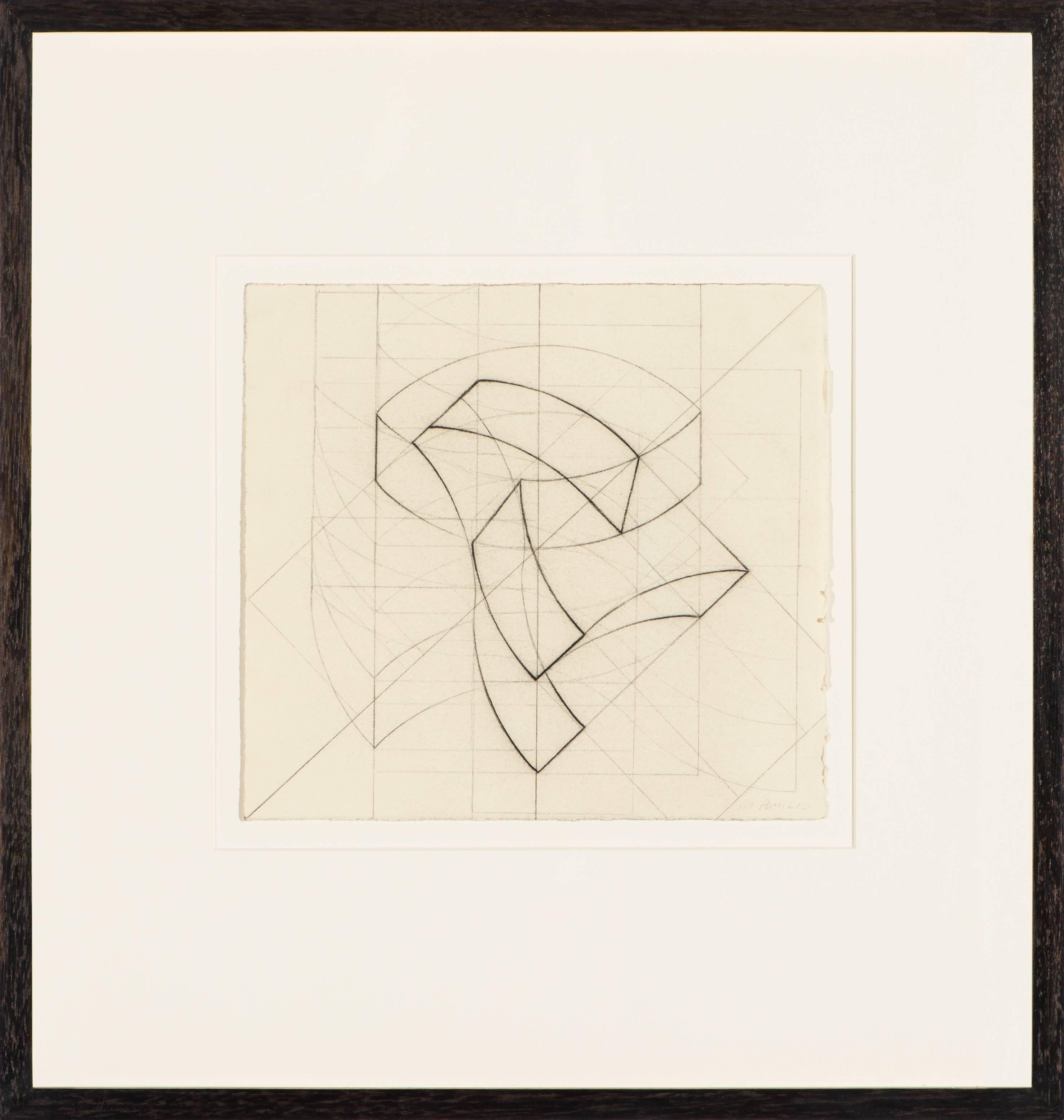 Mark Pomilio Abstract Drawing - Mobius XVII
