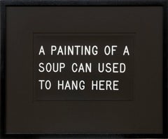 A Painting of a Soup Can Used to Hang Here (233/250)