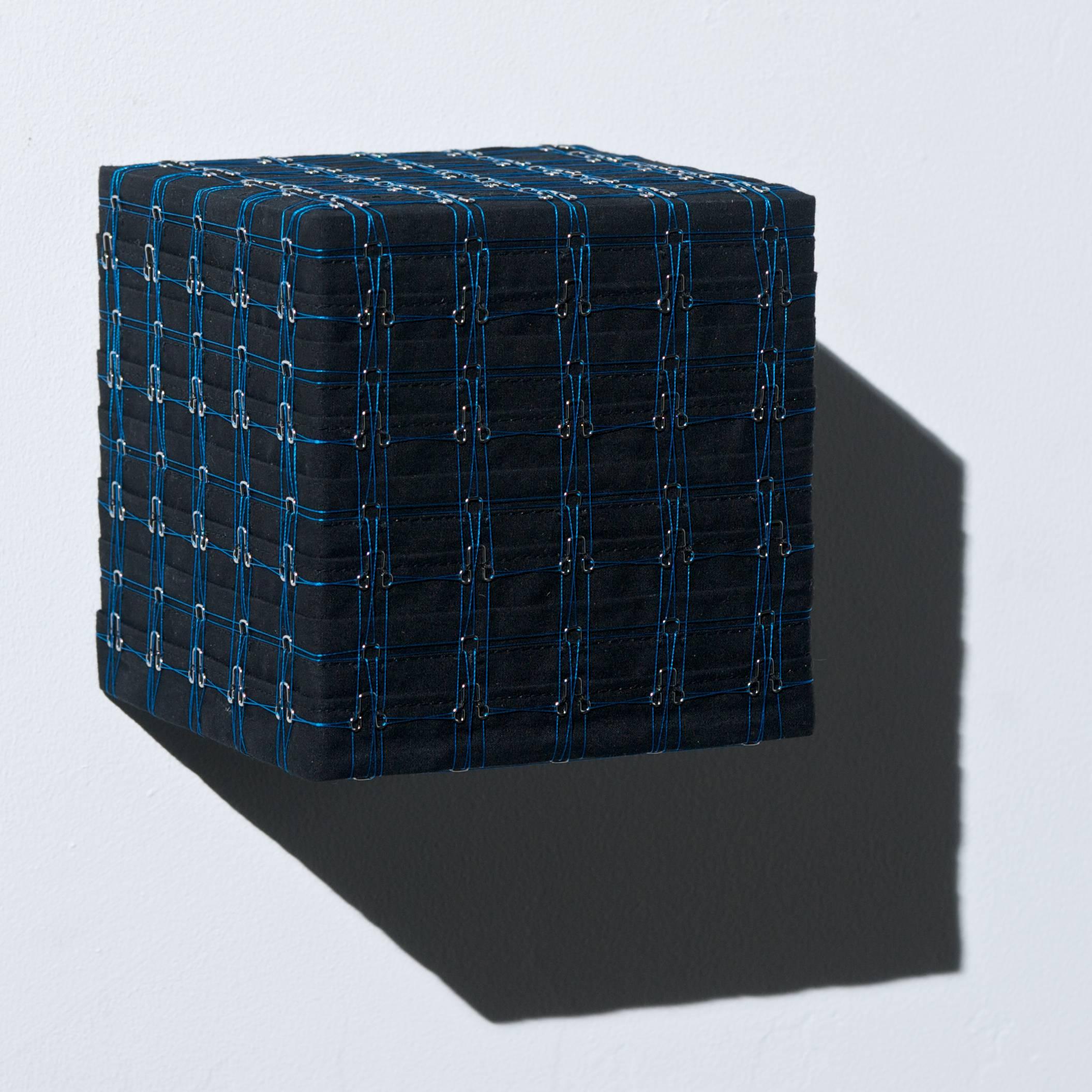 Black & Blue #3  - Sculpture by Denise Yaghmourian
