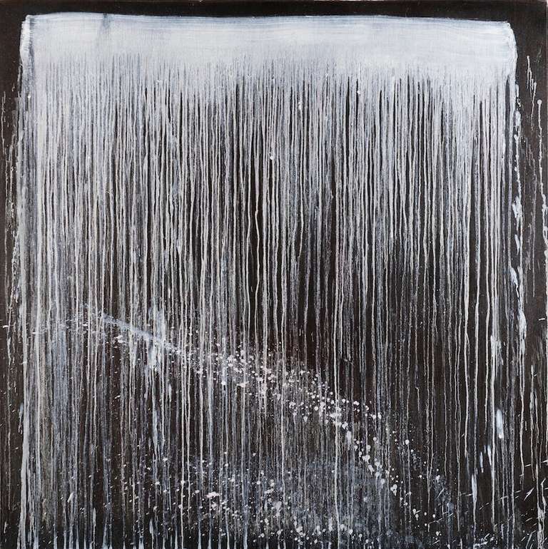 Untitled - Painting by Pat Steir