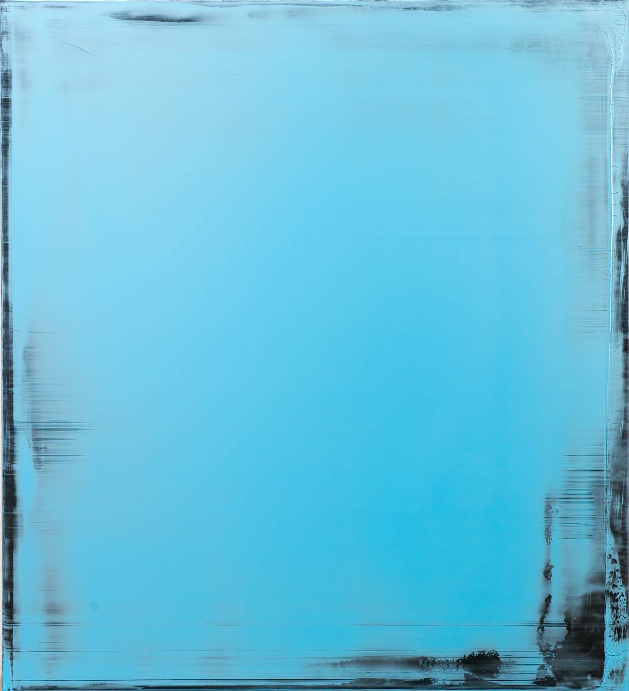Jimi Gleason Abstract Painting - Sapphire Shift