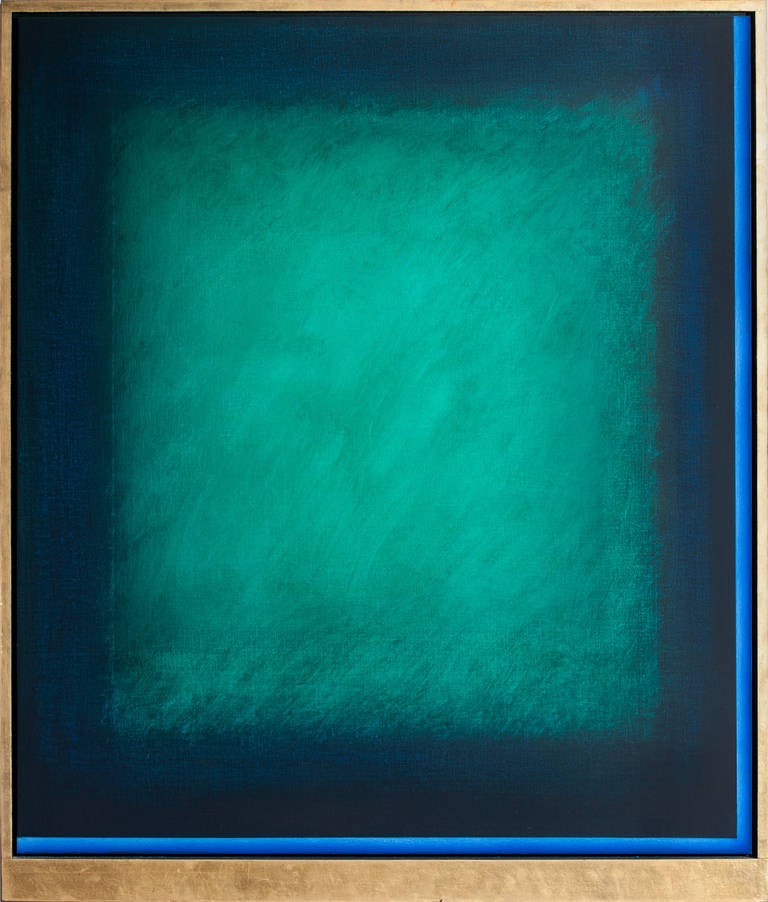 Eric Orr Abstract Painting - After Green