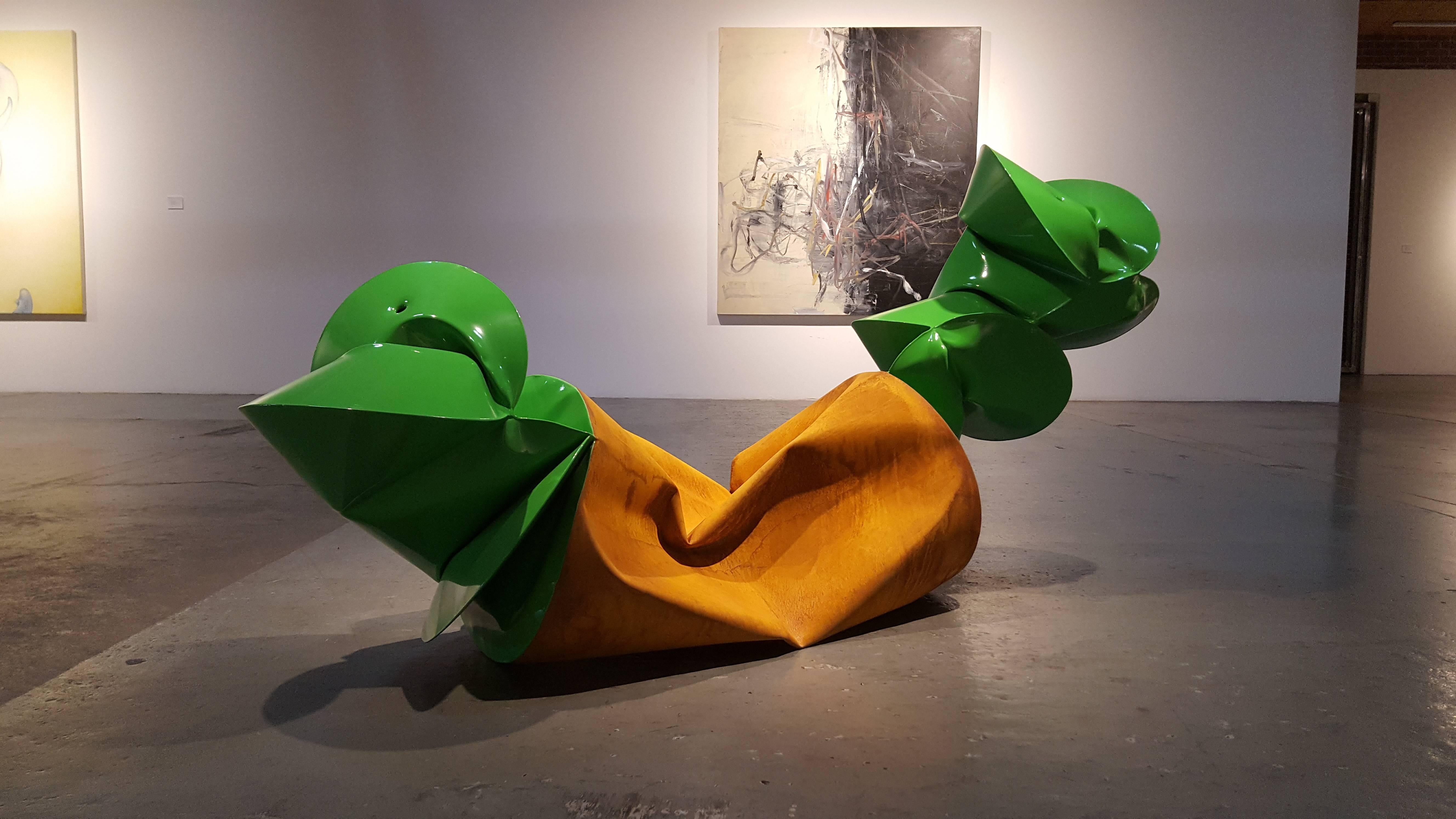 BP Green  - Abstract Sculpture by Jeremy Thomas