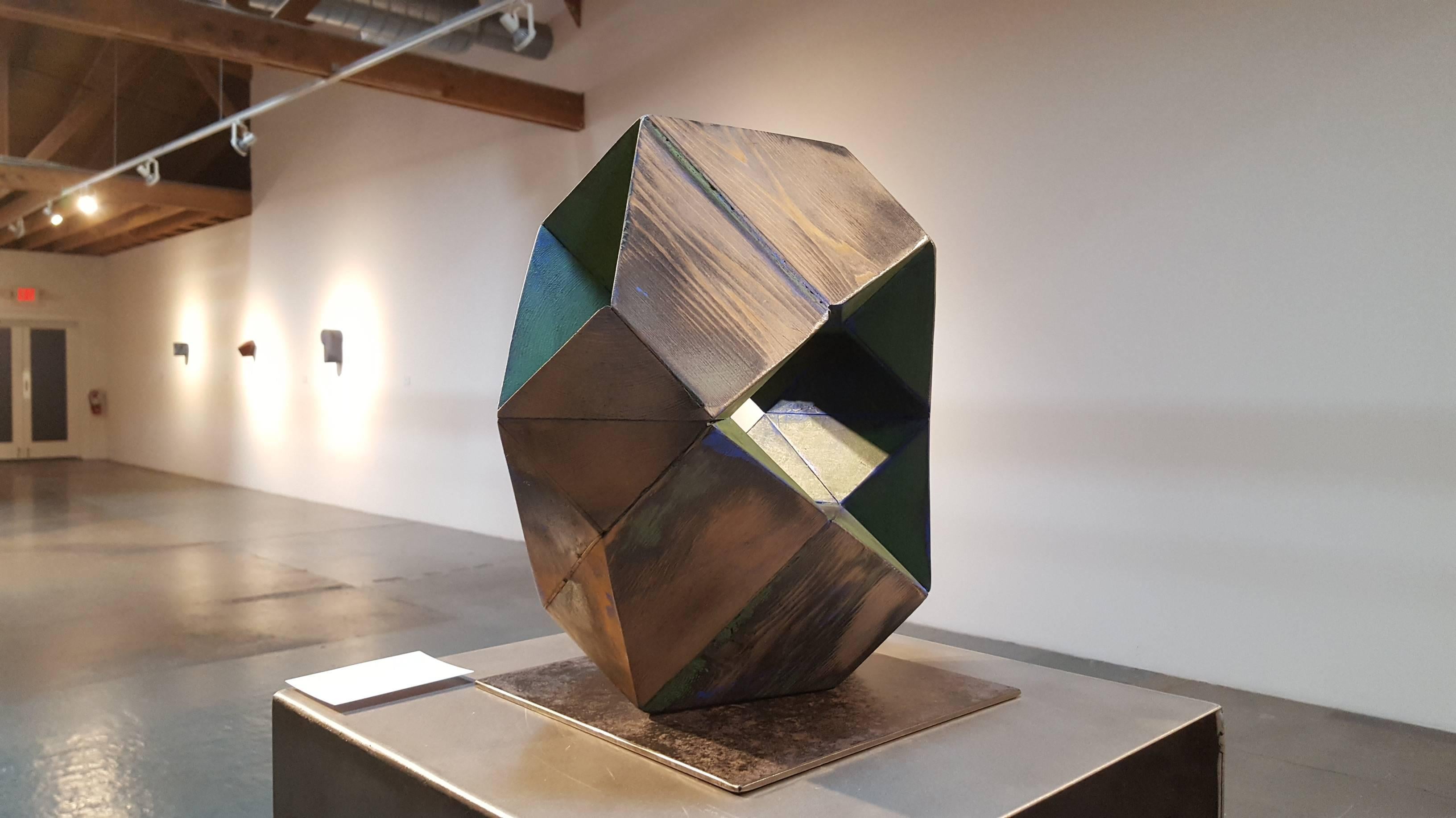 Hexnut - Sculpture by Peter Millett