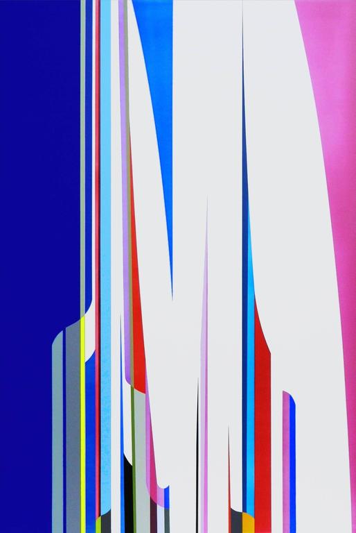 Dion Johnson Abstract Painting - Cathedral