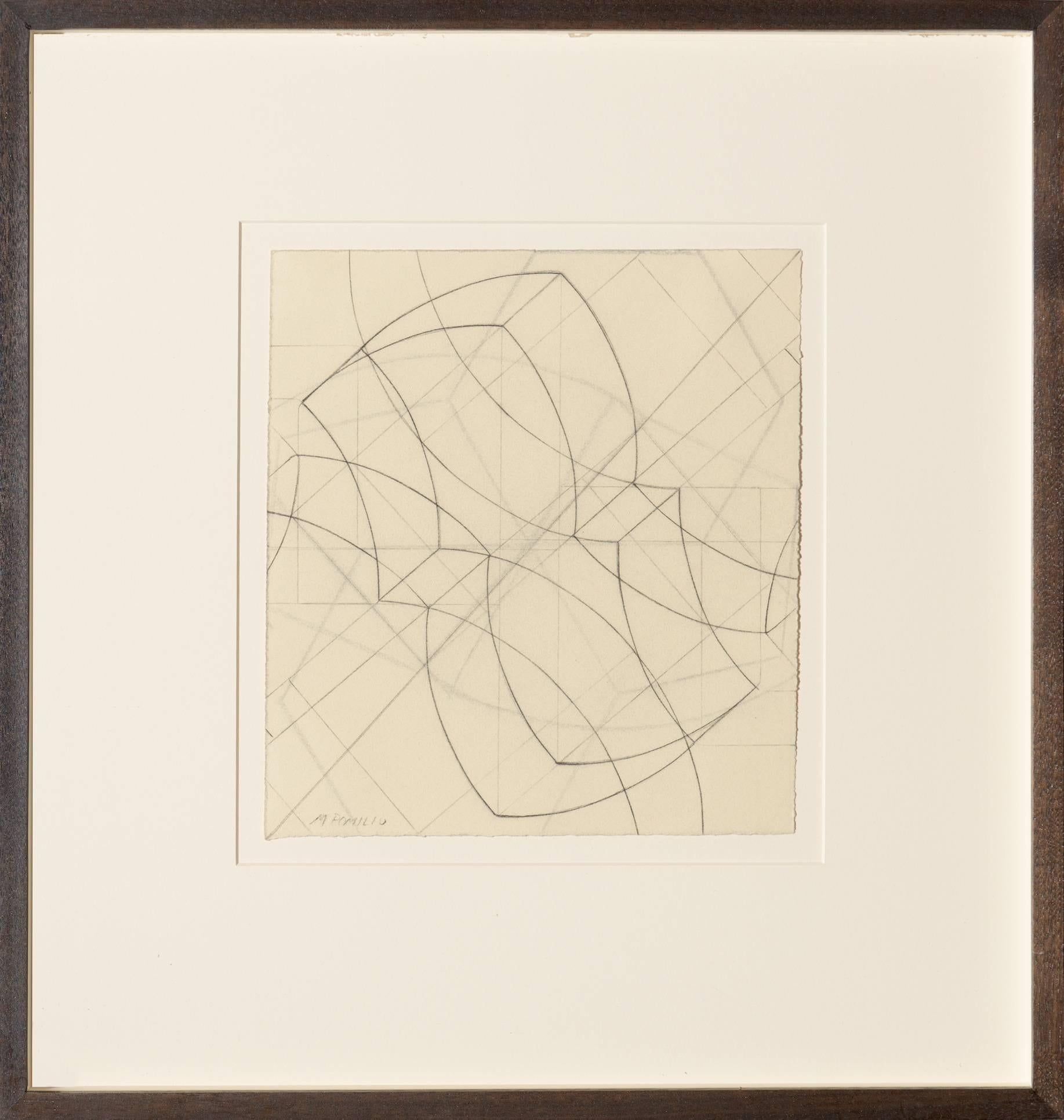 Mark Pomilio Abstract Drawing - Mobius VIII