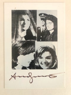 Signierte Ephemera für „Jacqueline Kennedy III“