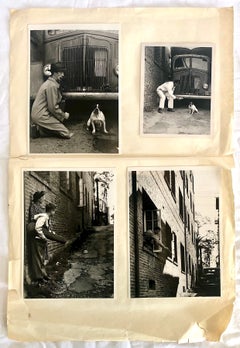 Four Scene-setting Photos with Narrative of Norman Rockwell’s “Road Block”