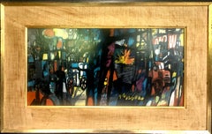 Mid-century American Expressionist Painting “Truck Evolution"