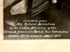 Early 20th-century San Francisco Swedish Ladies’ Luncheon Photo
