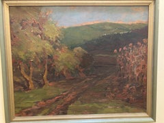 Paesaggio impressionista dei primi anni del XX secolo
