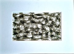 An Intimate Scale Abstract Expressionist Watercolor