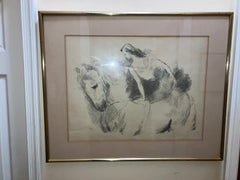 Marcel Vertes Beauty and her Horse.