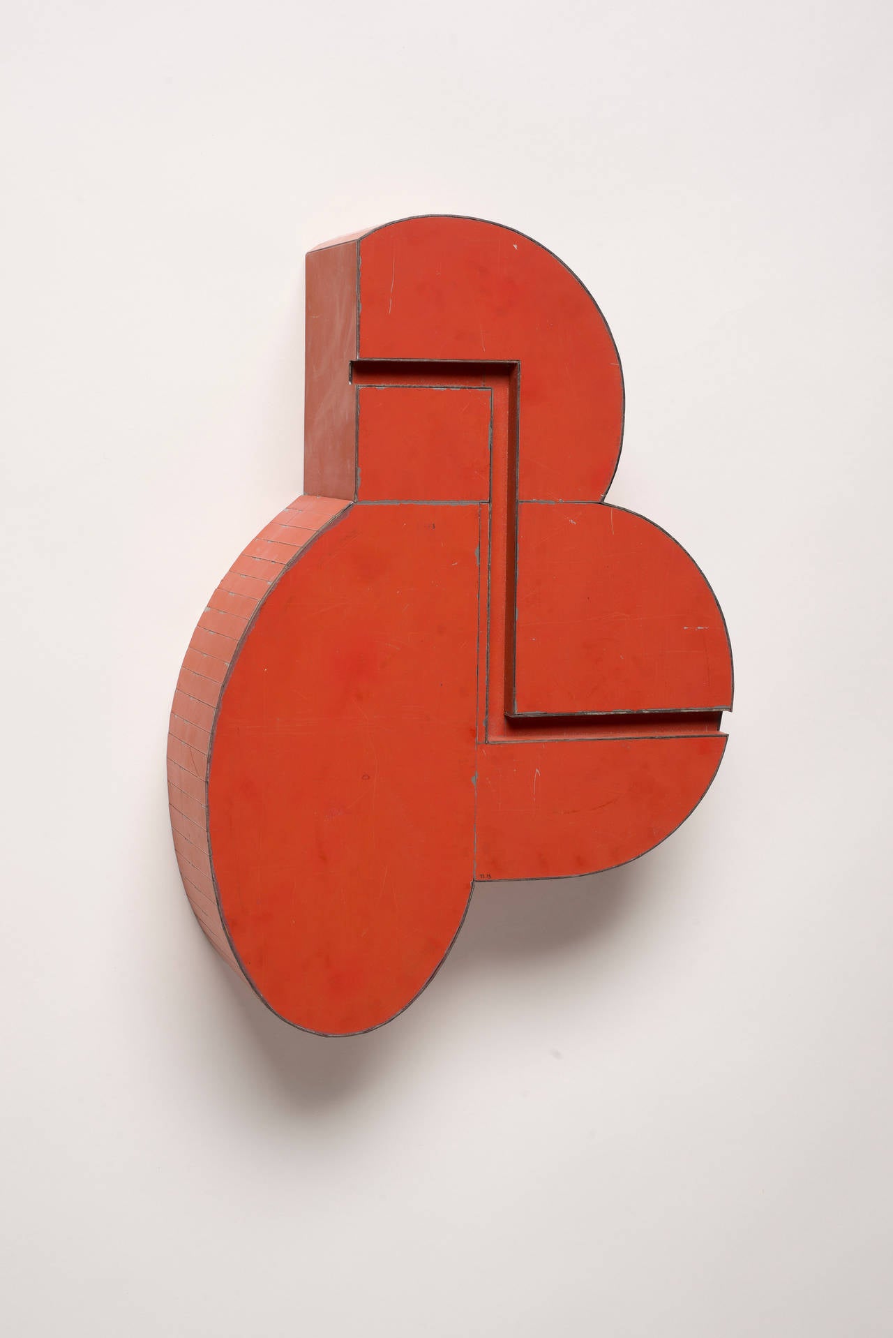 Ted Larsen Abstract Painting - Round Corner
