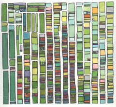 Portrait Test Pattern Green