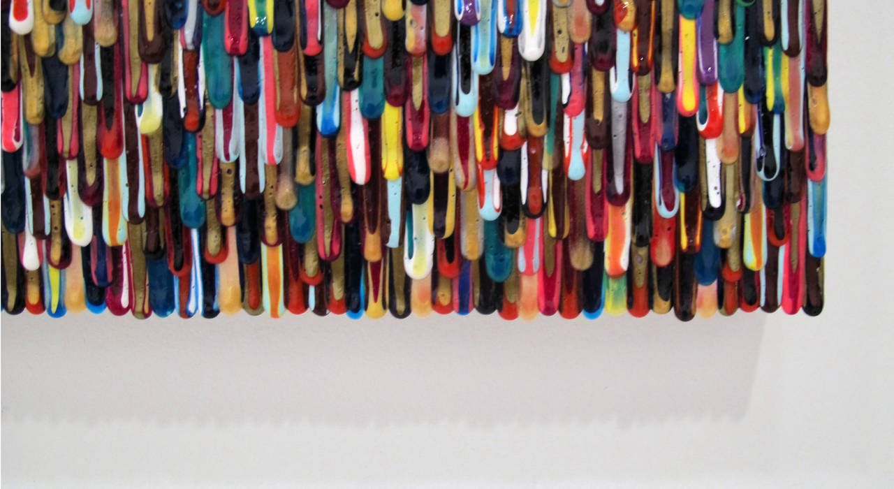 Ensayo Aratoca - Abstract Painting by Omar Chacon