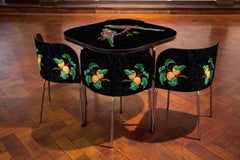 Pietre Dure, FUSION Table and Chairs, The Paradise Parrot