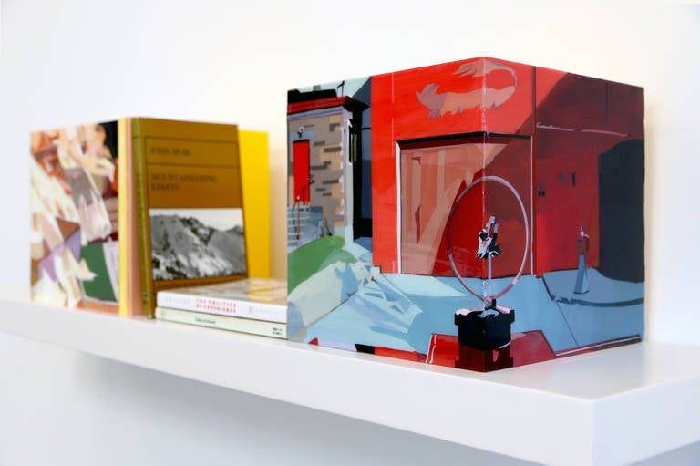 Bookends Set 4 - Painting by Maria Park
