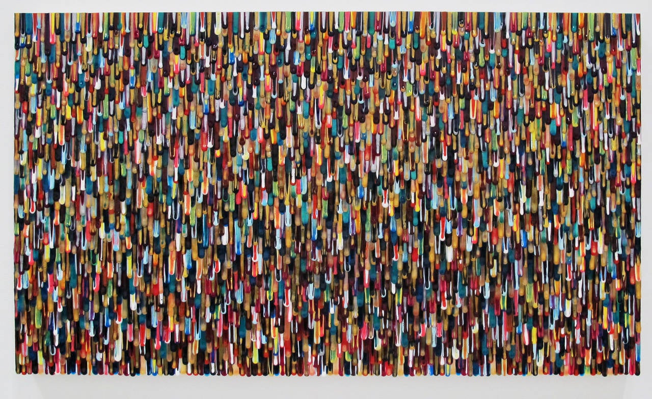 Omar Chacon Abstract Painting - Ensayo Aratoca