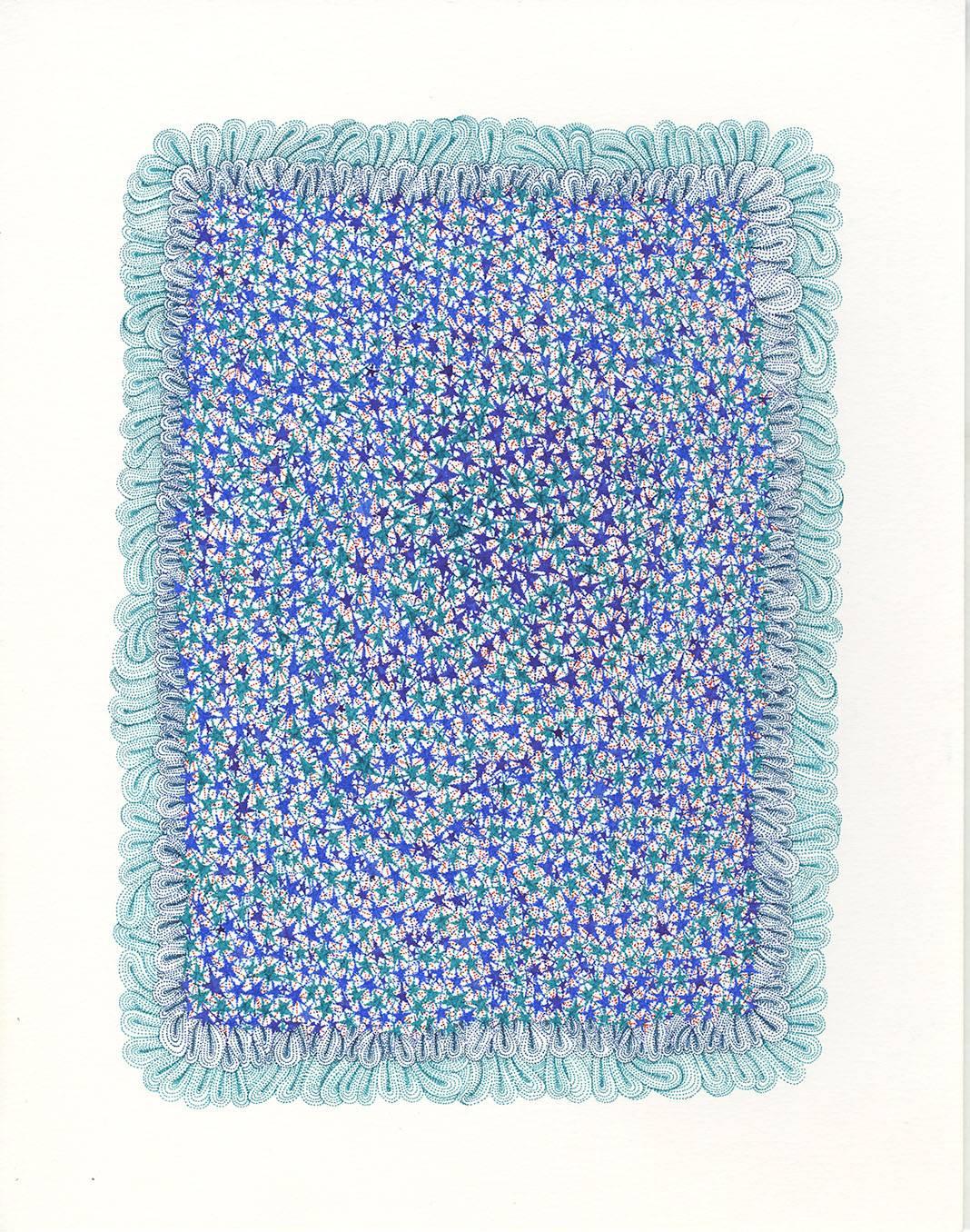 Miki Lee Abstract Drawing - Drawing #8