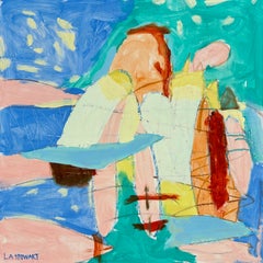 MOAB, Vibrant Contemporary Abstract Painting, Mixed Media, Signed Original, 2026