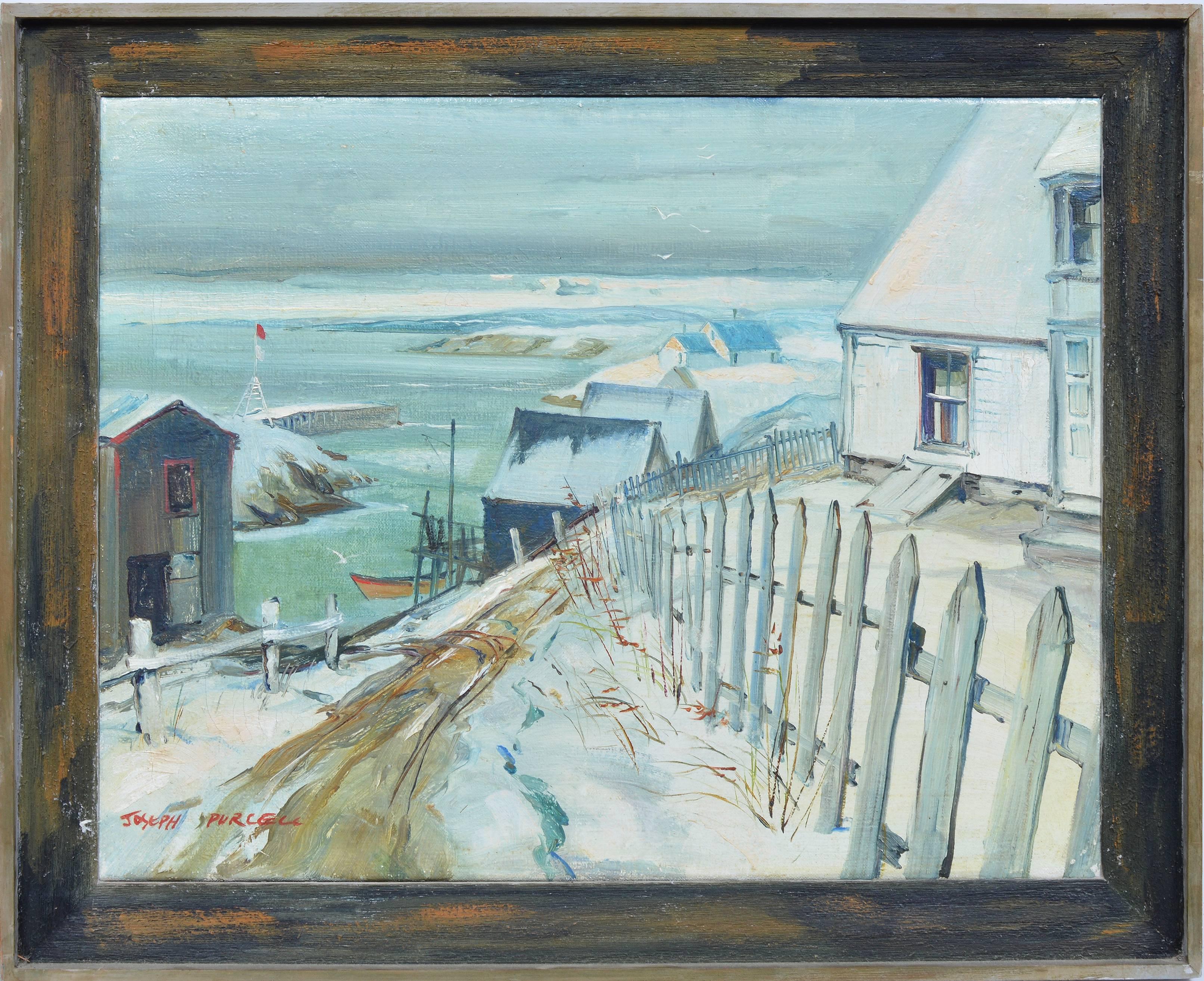 Joseph Purcell Landscape Painting - Nova Scotia Winter