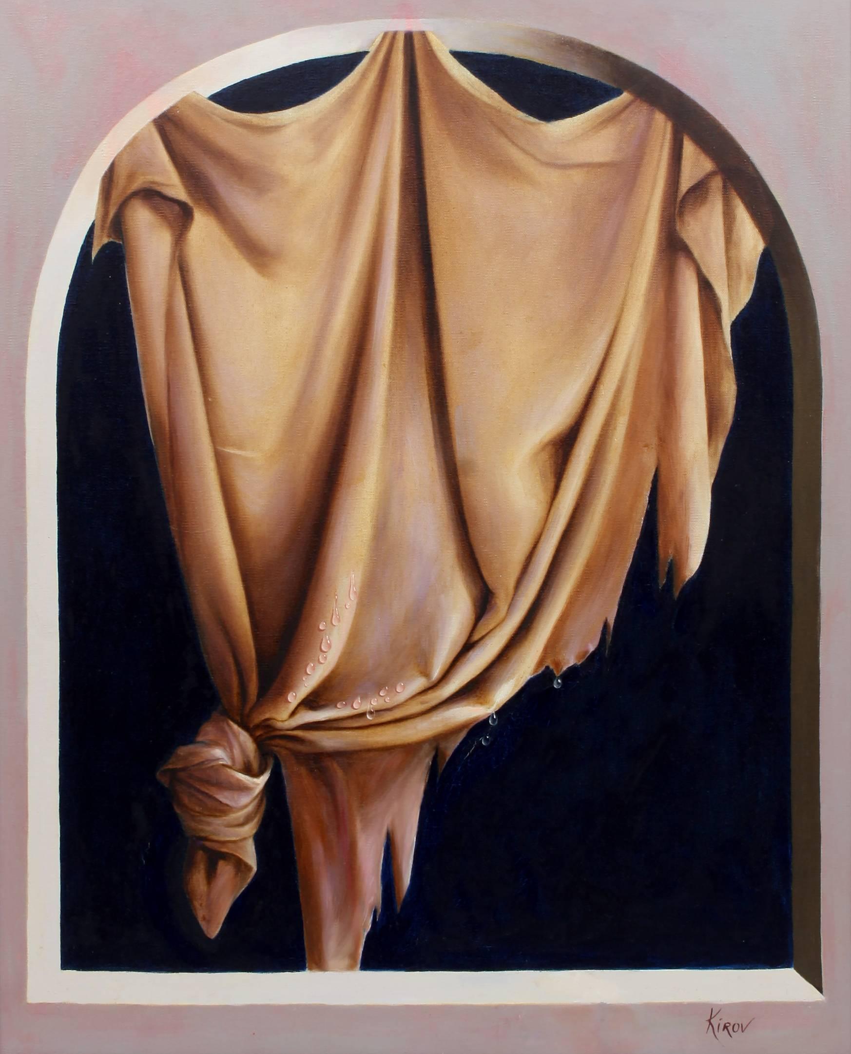 Lidia Kirov Still-Life Painting - The Curtain