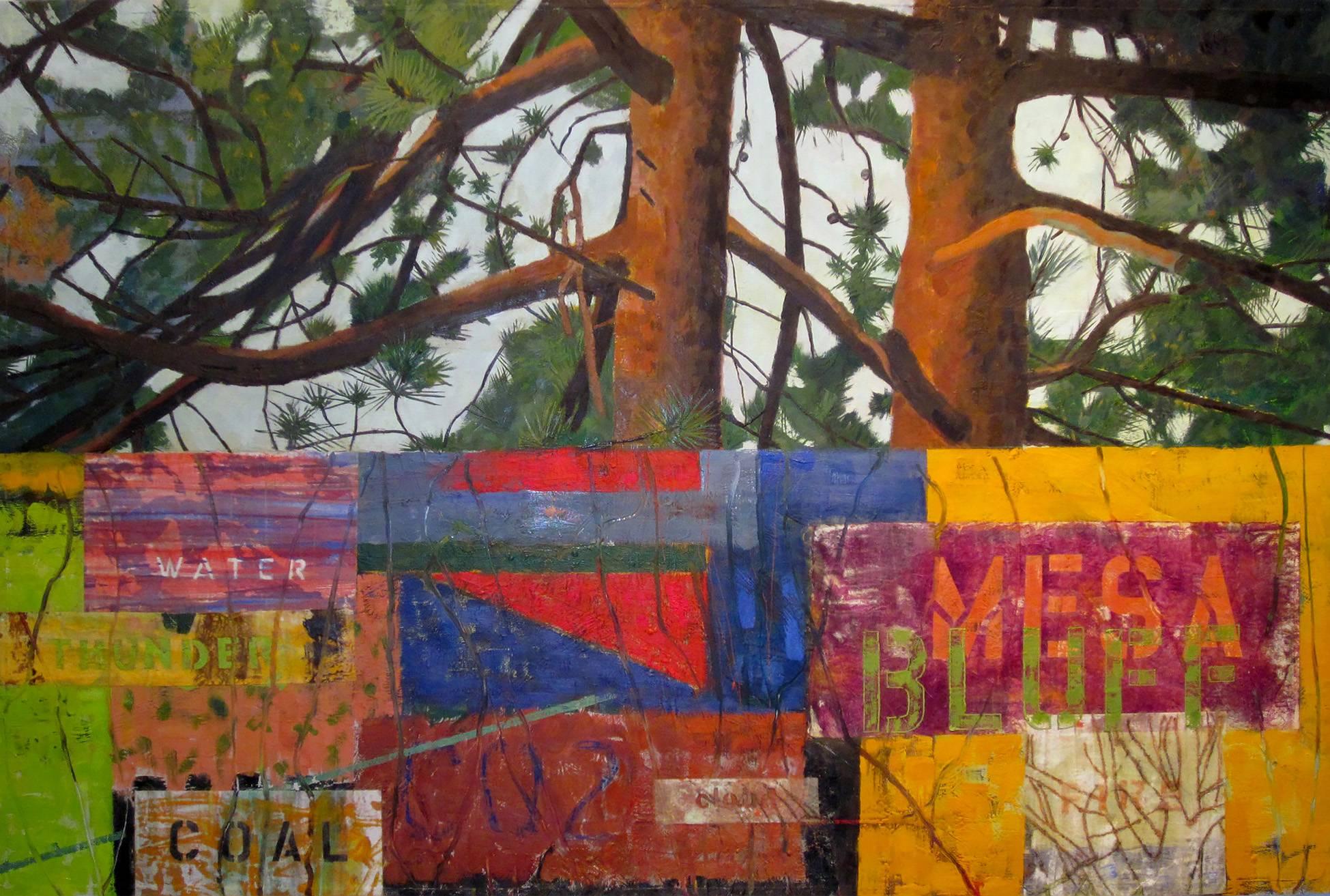 Mark Lavatelli Landscape Painting - Pine Bluff