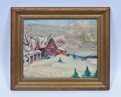 Modernist Winter Landscape