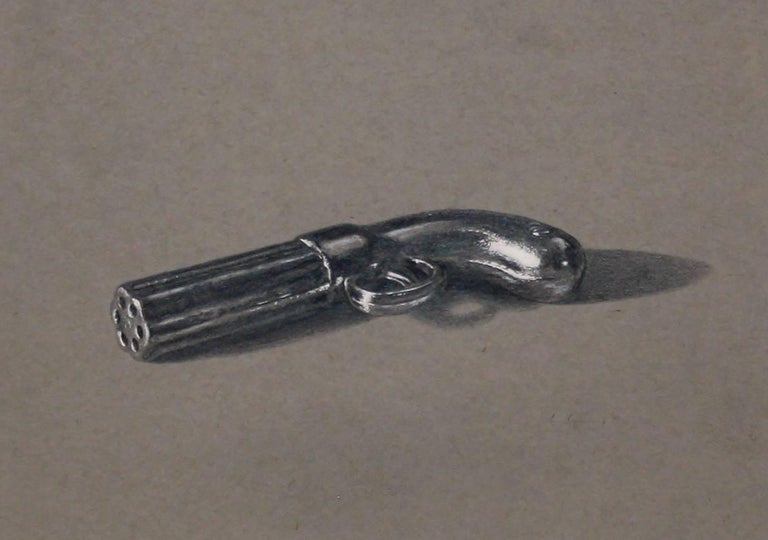 A.J. Fries Figurative Art - Gun from Clue