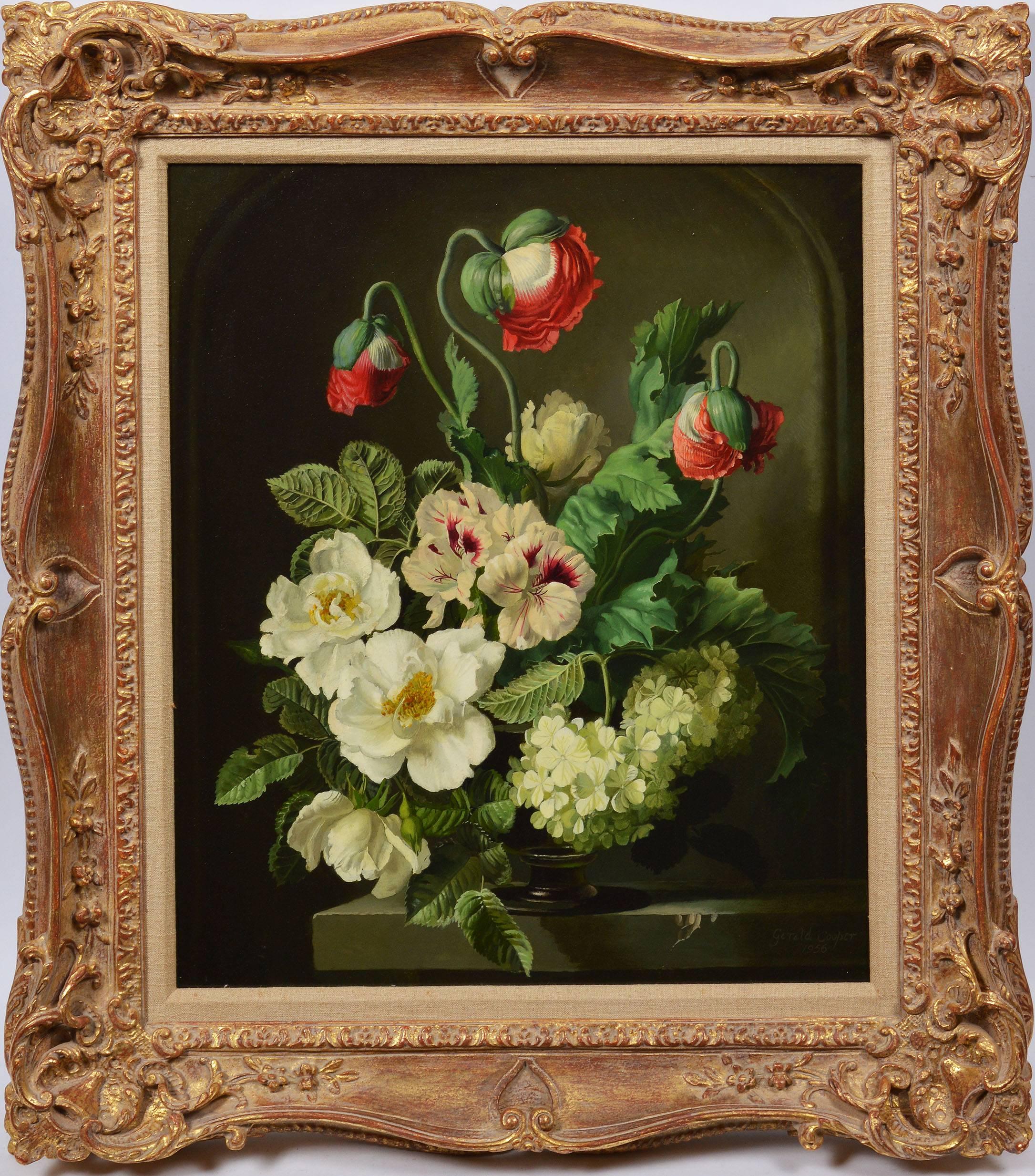 Gerald Cooper Still-Life Painting - Flower Still Life
