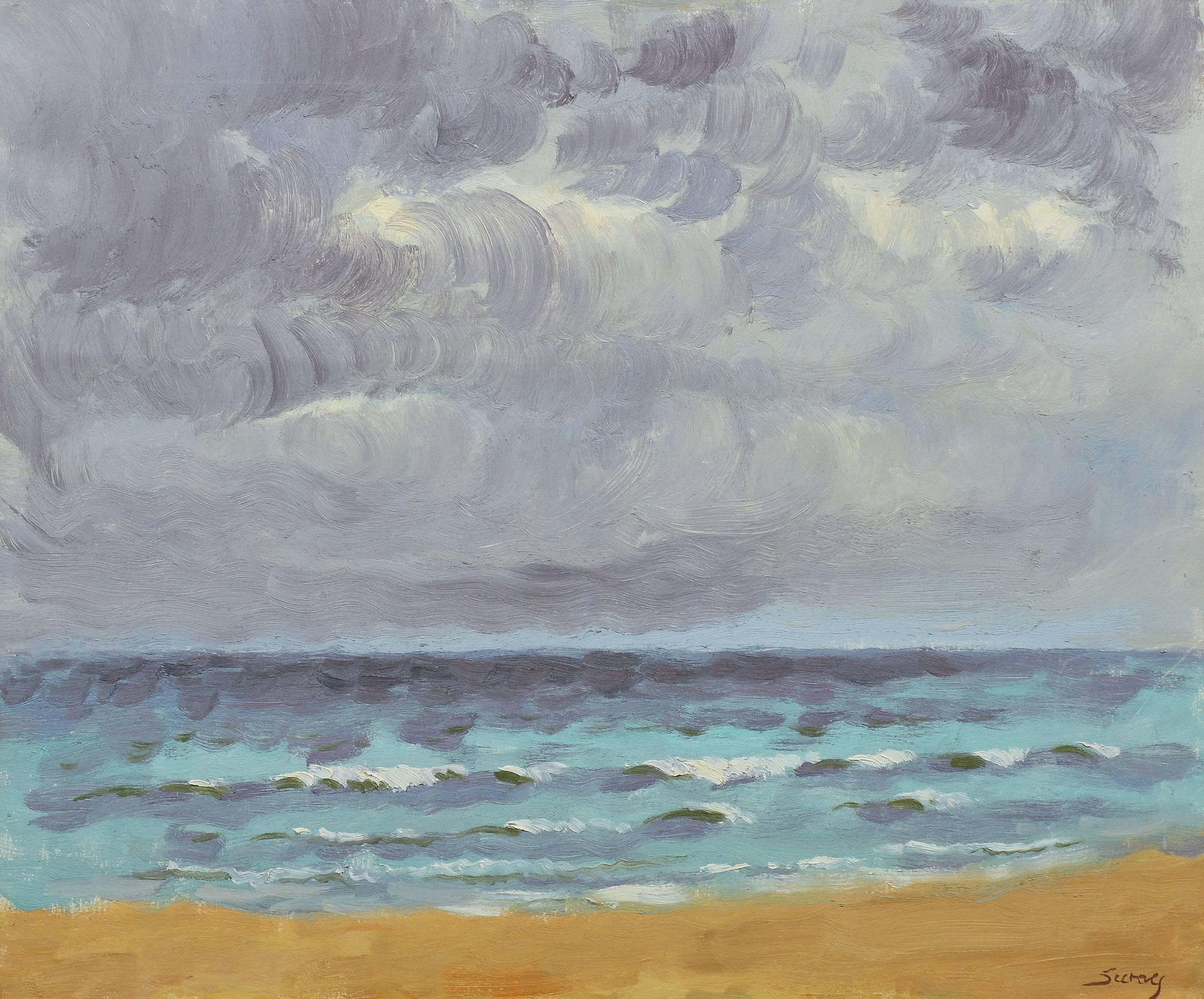 Modernist Seascape by Albert Sway 2