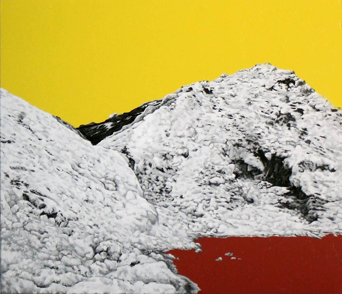A.J. Fries Landscape Painting - Temporary Mountain 1