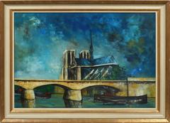 View of Paris with Notre Dame
