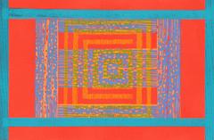 Mid Century Modern Abstract Monotype Print by Toma Yovanovich 6