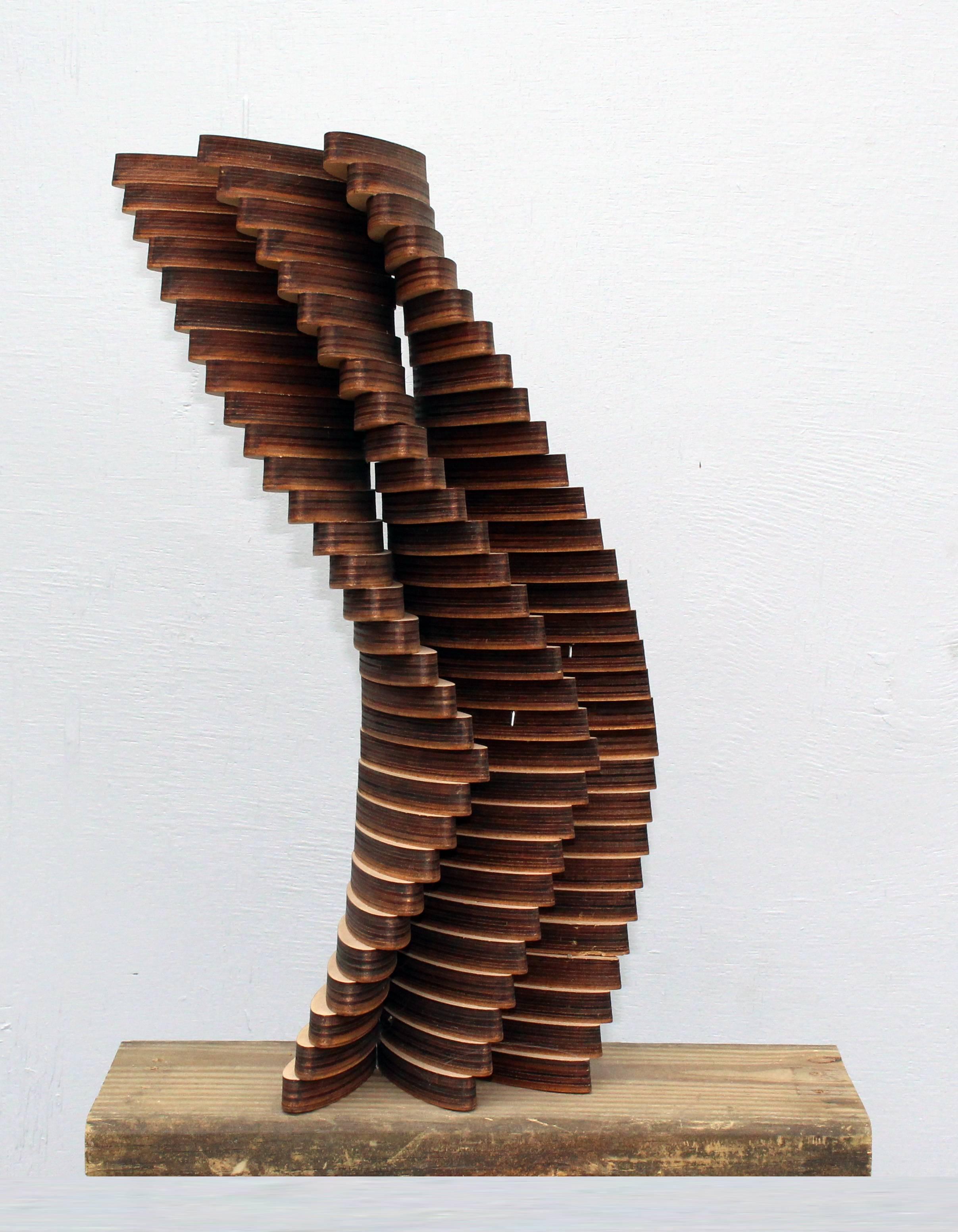 Scott Bye Abstract Sculpture - Stacked 2